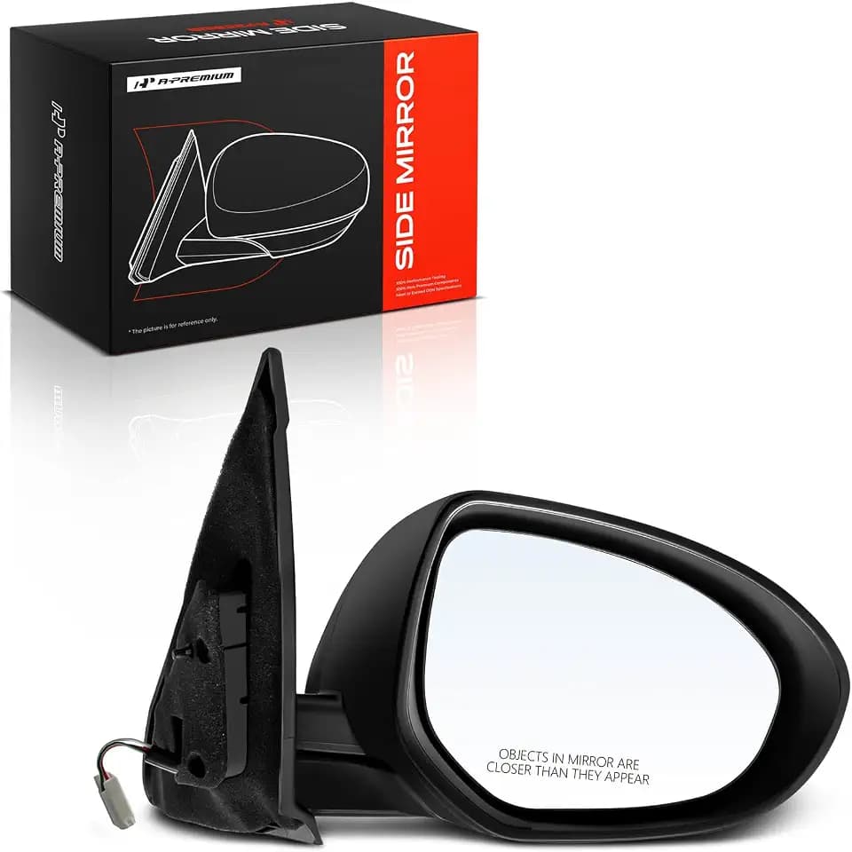 A-Premium Passenger Side Power Door Mirror Compatible with Mazda