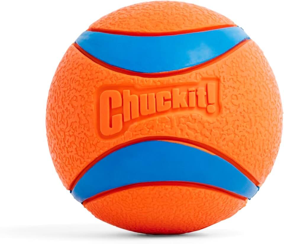 Chuckit! Ultra Ball Dog Toy, Durable Rubber, XL 3.5-in, 1 Pack