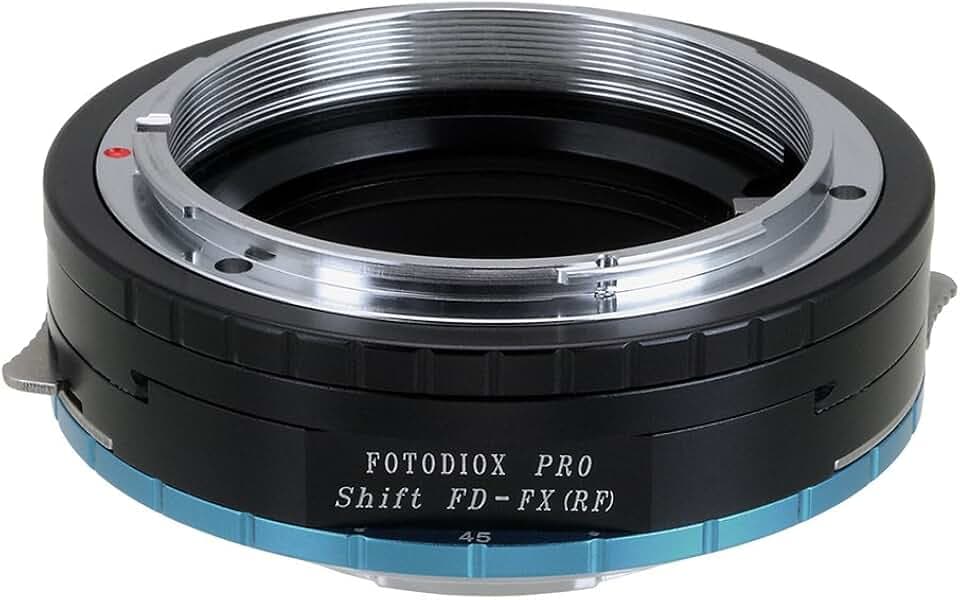 Fotodiox Pro Shift Lens Mount Adapter Compatible with Canon FD and FL Lenses on Fujifilm X-Mount Cameras