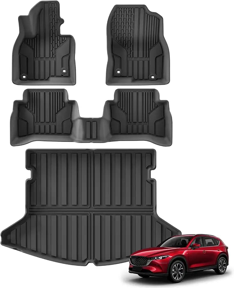 SMABEE Floor Mats & Cargo Liner for Mazda CX-5 2017-2025 Accessories