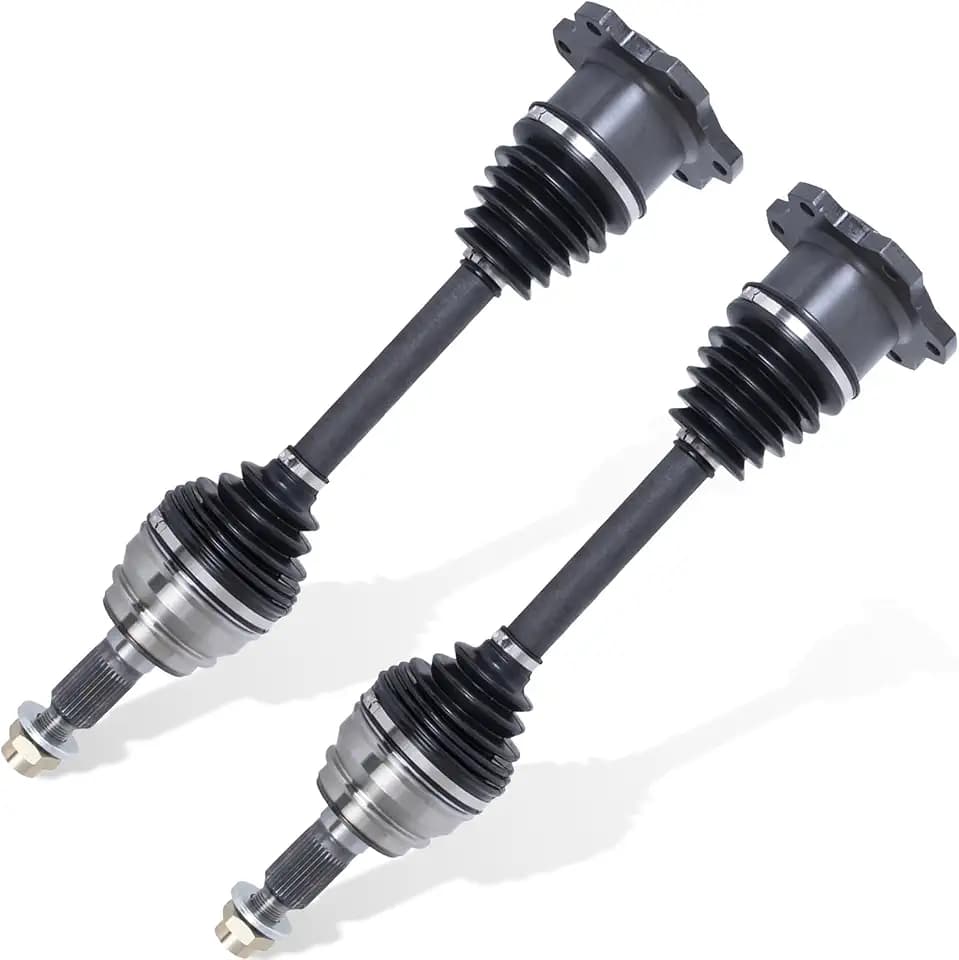 KUIPERAUTO Front CV Axle Shaft Assembly Pair 2pcs 22789359 Compatible for Chevy Silverado 1500 Tahoe Suburban 07-20 Compatible for GMC Sierra 1500 Yukon 07-20 Left and Right CV Joint Shaft Assembly