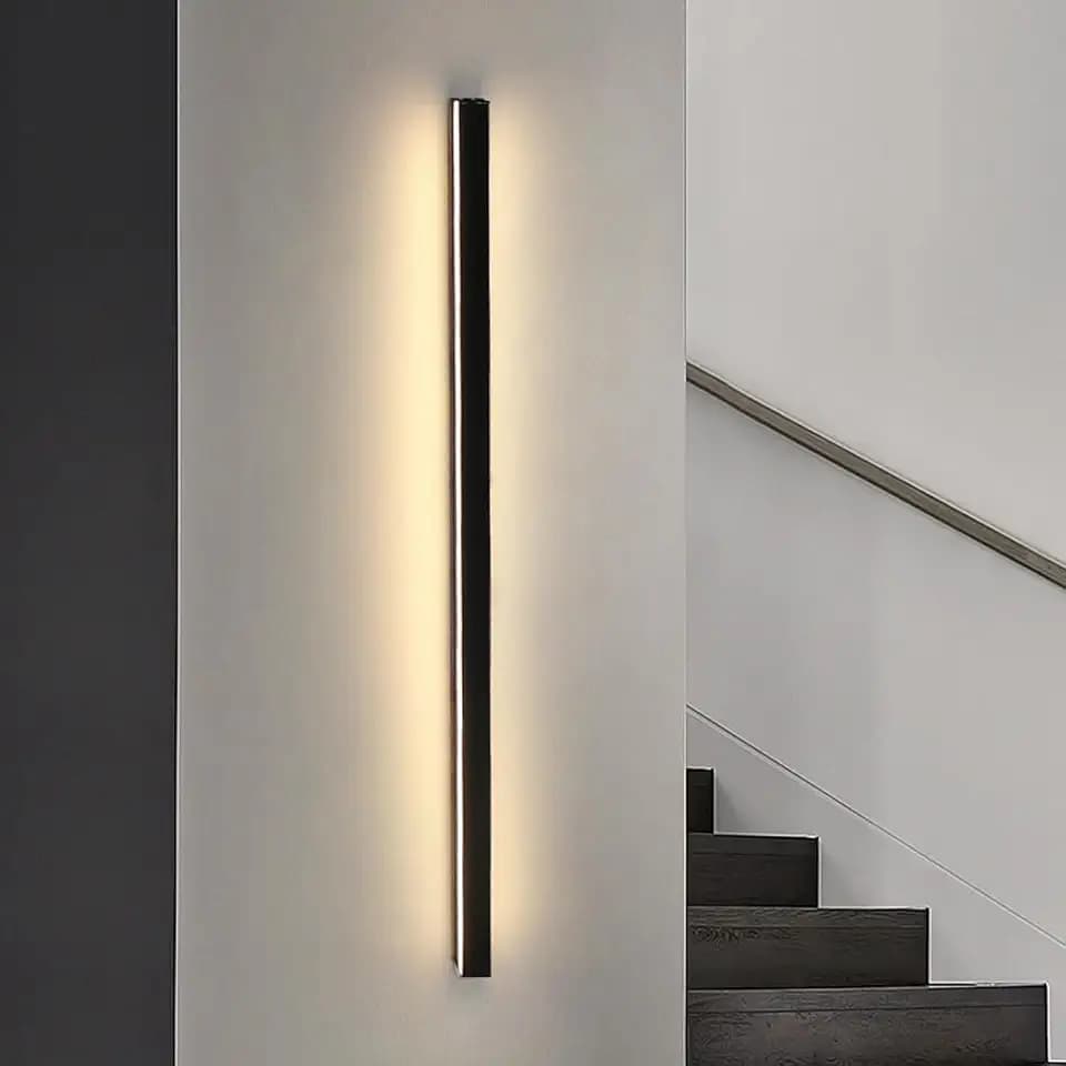 ZMH Wandlampe LED Wandleuchte innen Modern 100CM 34W Flur Up Down Warmweiß