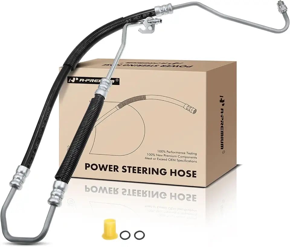 A-Premium Power Steering Pressure Hose Assembly, Pump to Rack/Gear