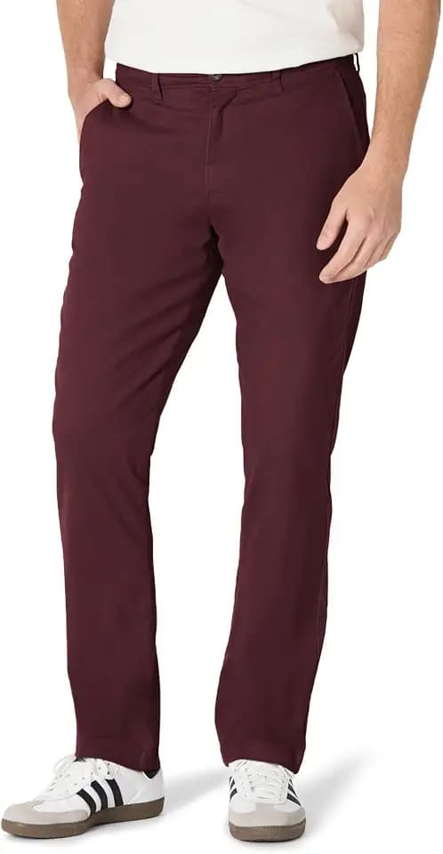 Amazon Essentials Herren Chinohose, Komfortabler, Gewaschener Stretch, Sportlich Geschnitten
