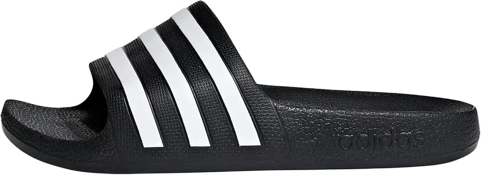 adidas Boys Adilette Aqua Slides Casual Sandals Casual - Black