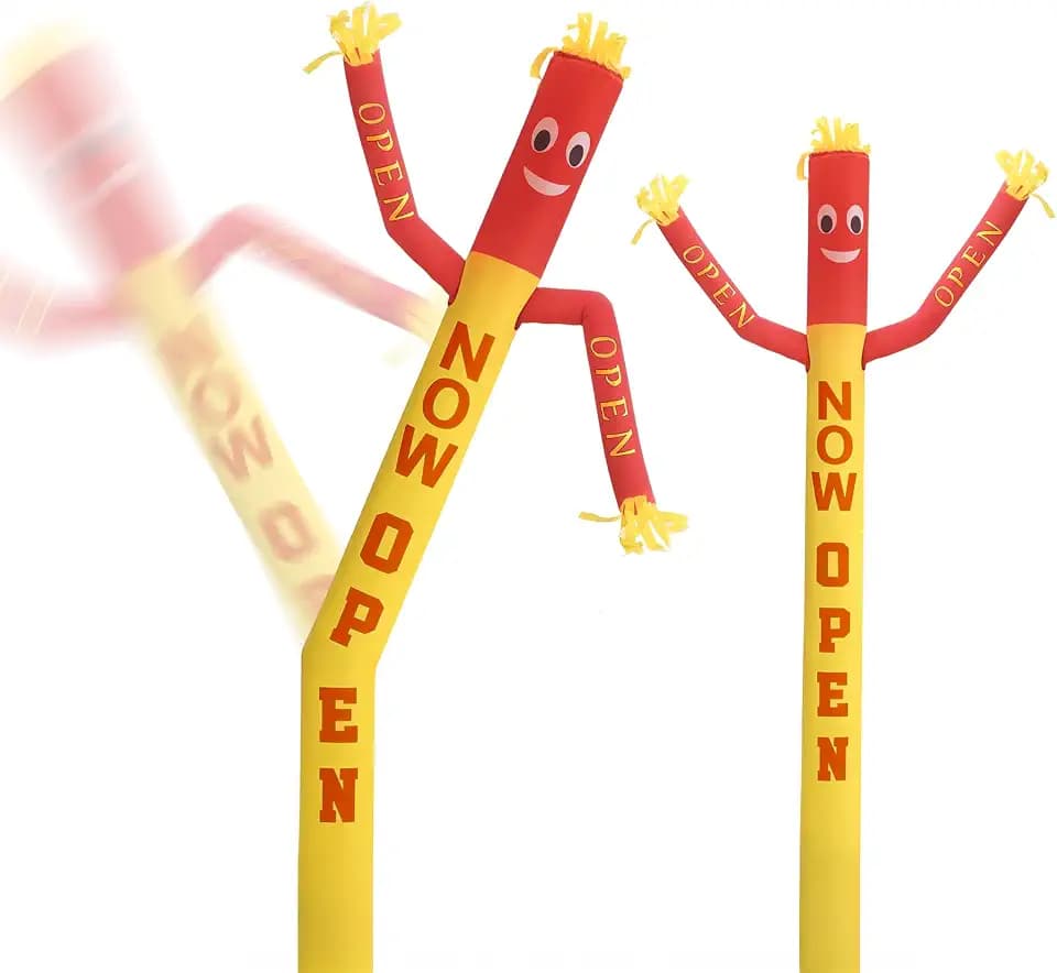 20ft Now Open Inflatable Waving Tube Man Replacement
