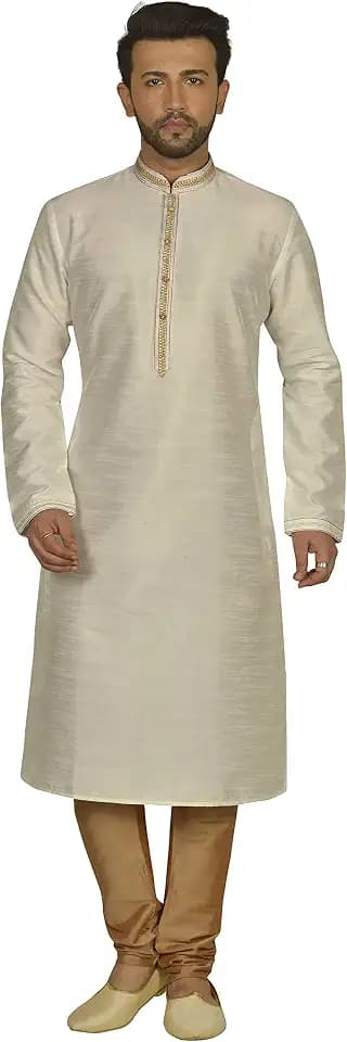 Tathastu Mens Kurta Pyjama Set Festive Season