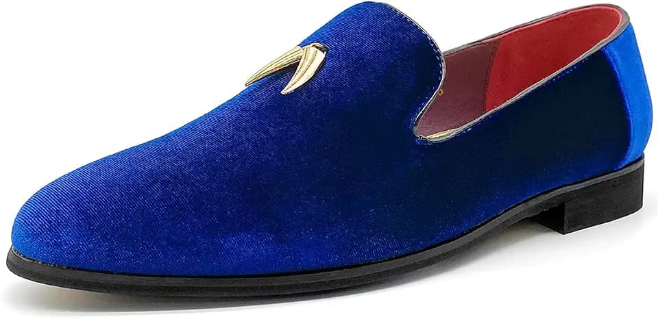 CMM Men's Luxury Penny Slip-On Loafer Party Dancing Shoes