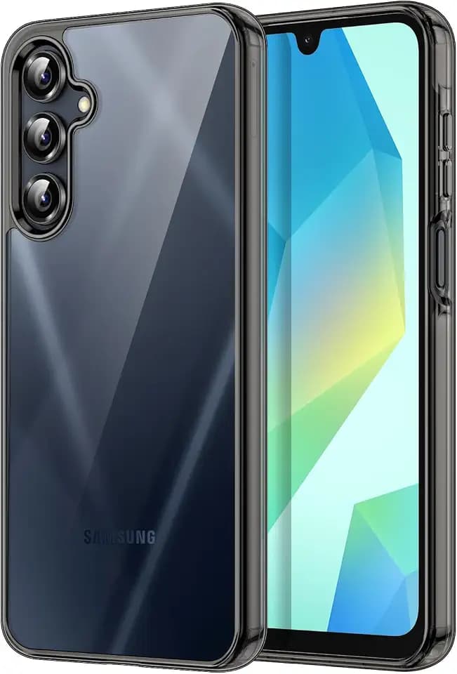 JETech Case for Samsung Galaxy A16, Anti-Yellowing, Black