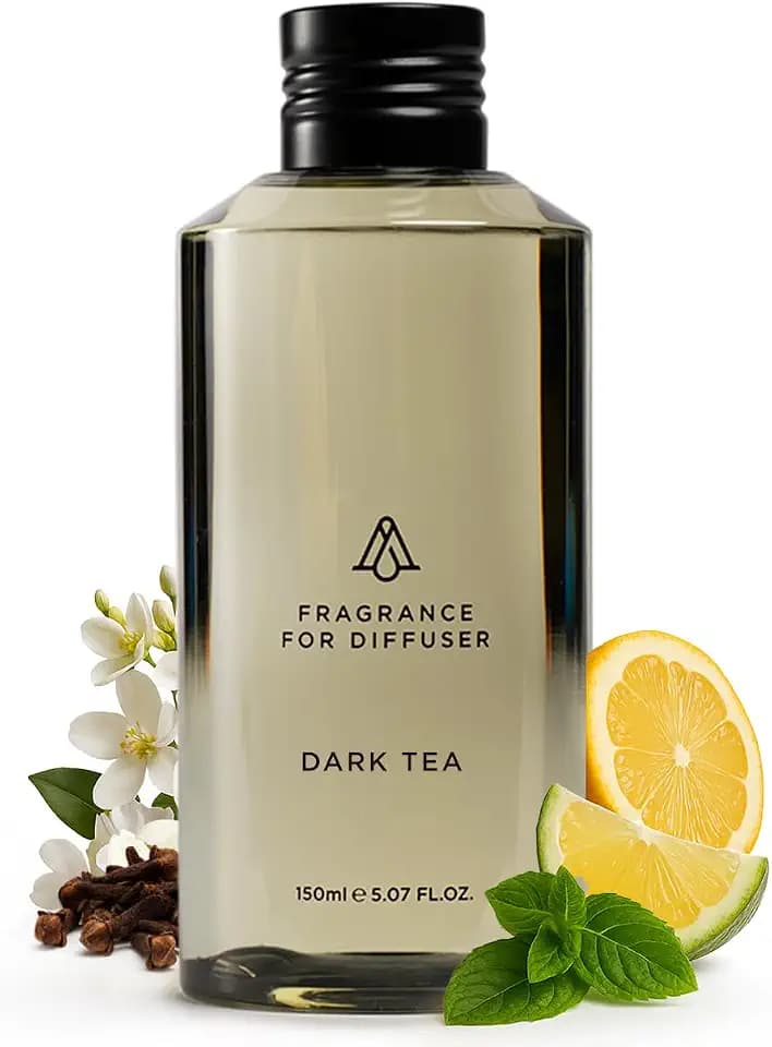AromaPlan Dark Tea Hotel Diffuser Oil – 100% Fragrance Oil, 5.07 Fl Oz