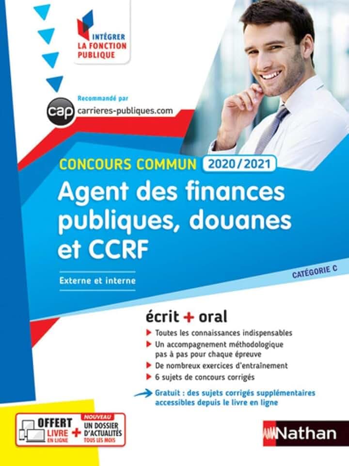 Concours commun Agent des finances publiques, des douanes et CCRF 2020/2021 - Cat. C N29 IFP: Concours externe et interne catégorie C
