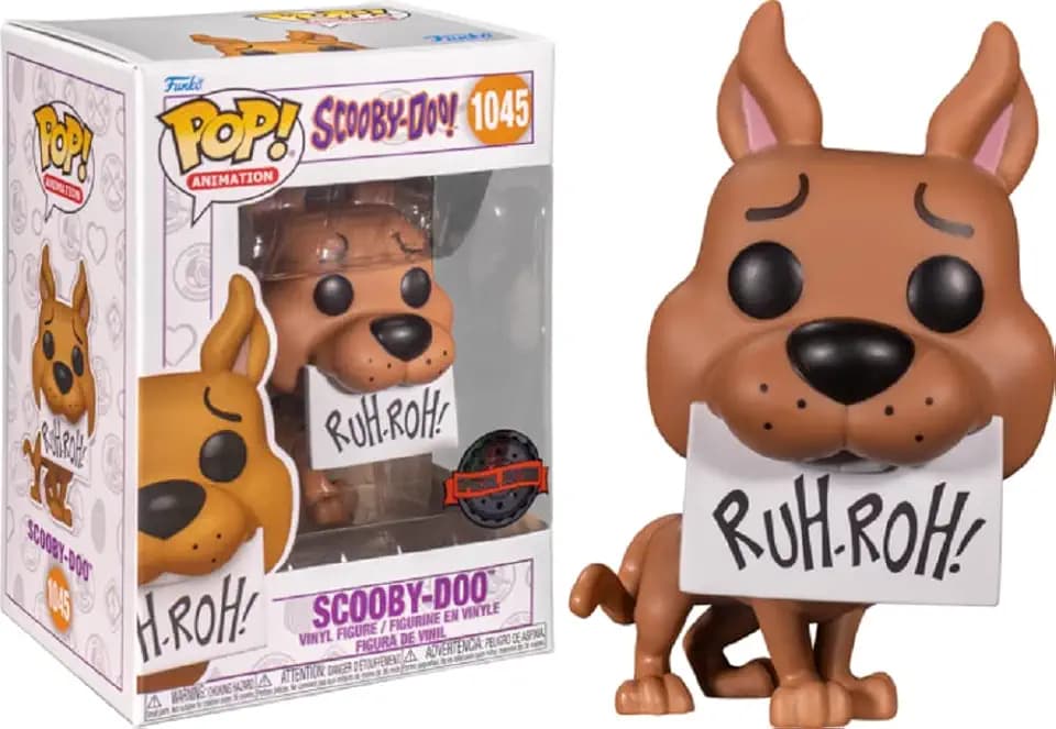 Funko Pop Scooby DOO Ruh-Roh #1045 - Exclusive Special Edition Pop Figures 61955