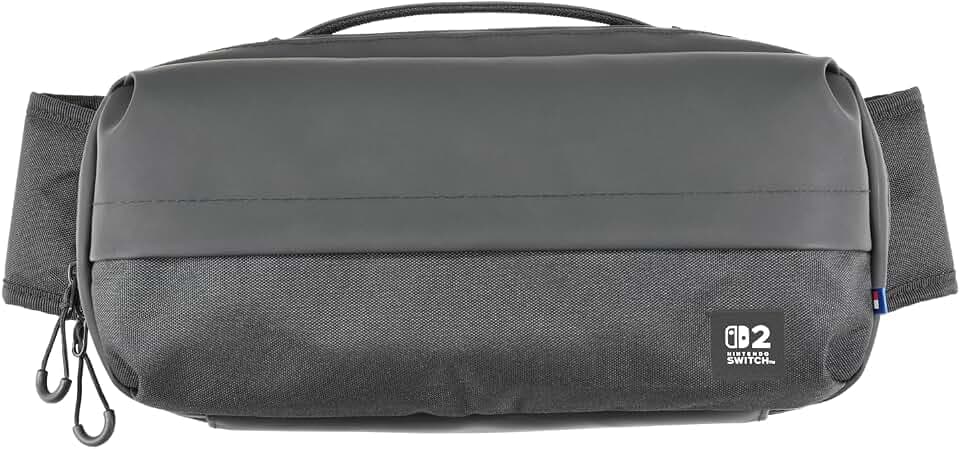 HORI Adventure Pack (Black) - Shoulder Bag for Nintendo Switch 2 - Officially Licensed by Nintendo