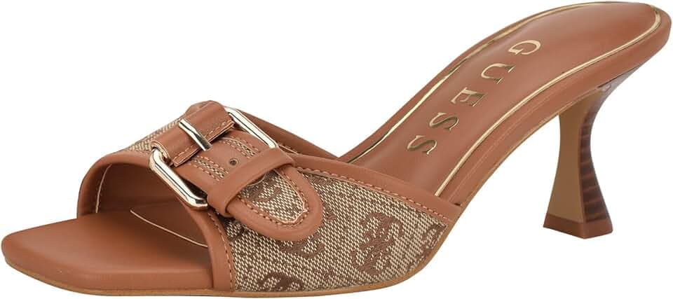 GUESS Damen PeomitSandale mit Absatz