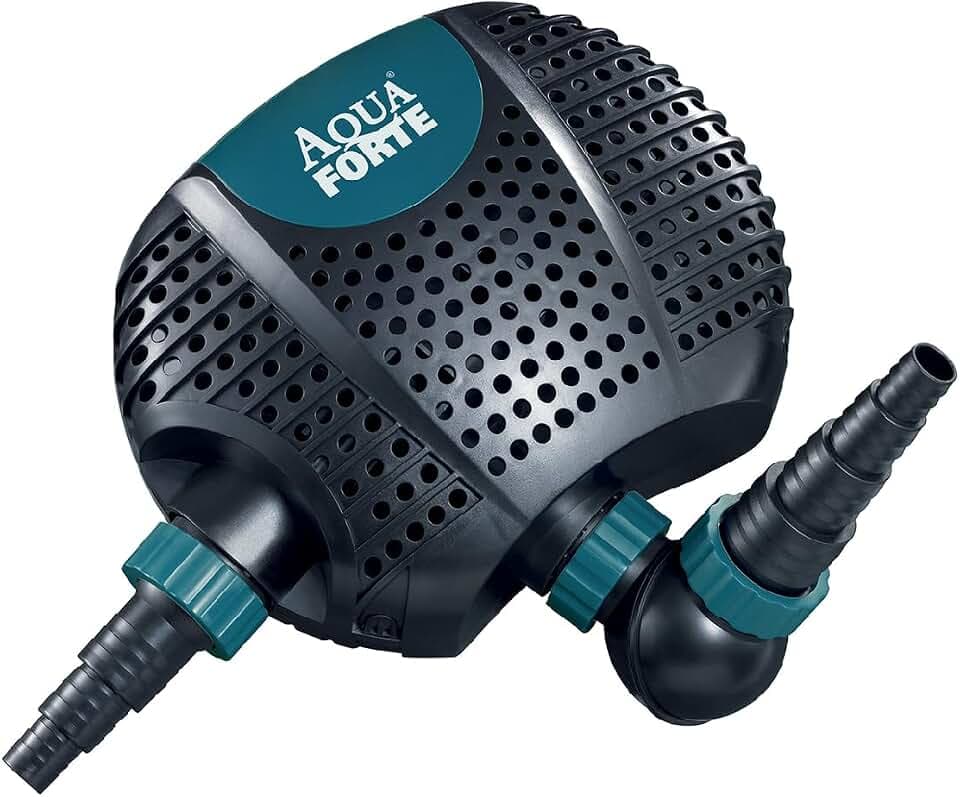 AquaForte - O-20000 Plus Teichpumpe 200W, 19m³/h Förderhöhe 7m