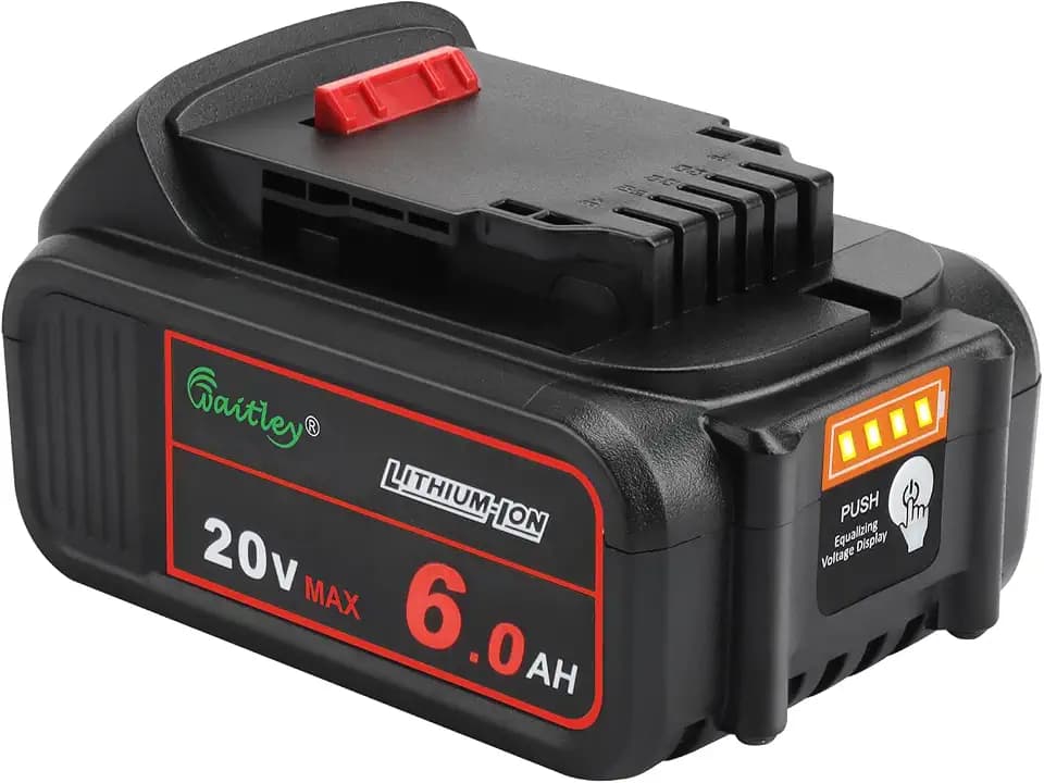 waitley 20V 6.0Ah Replacement Battery Compatible with Dewalt Tools