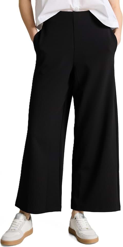 TOM TAILOR Denim Damen 1042304 High Waist Culotte Hose
