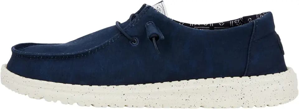 HEYDUDE Women's Wendy Stretch Canvas Slip On Shoes | Easy On Loafer