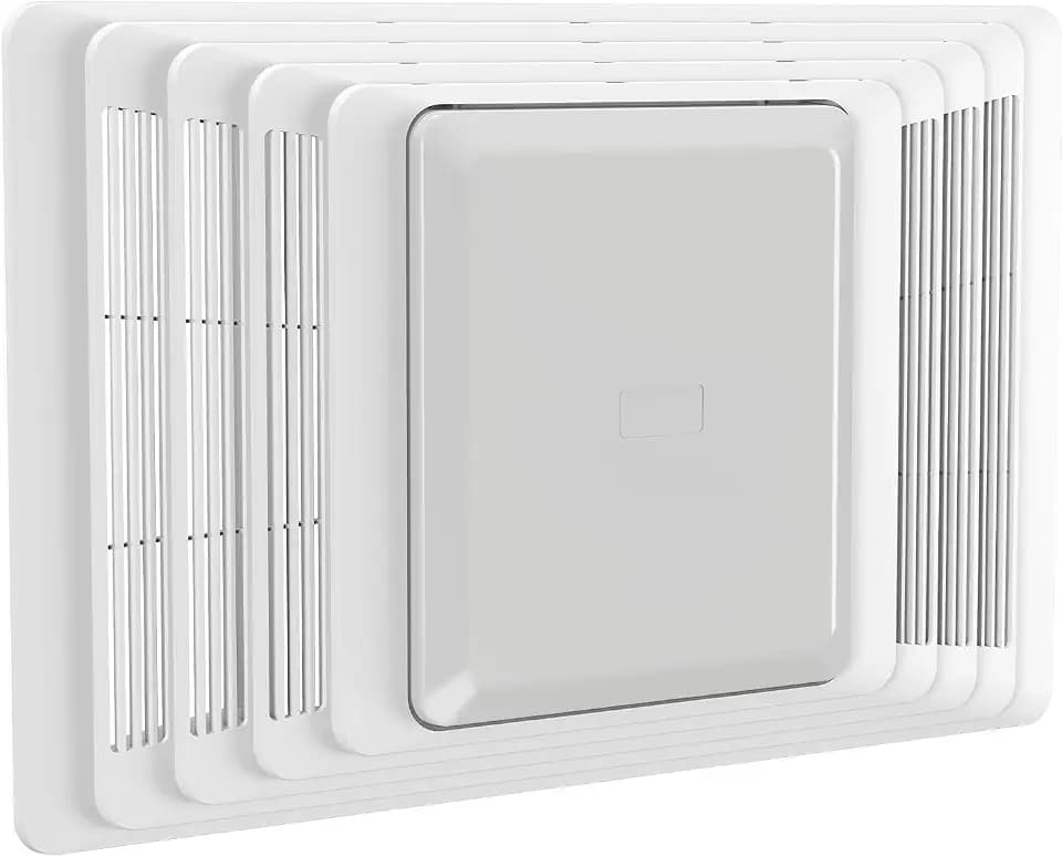Bathroom Fan Cover Grille and Lens Assembly Kit for Broan Nutone Exhaus