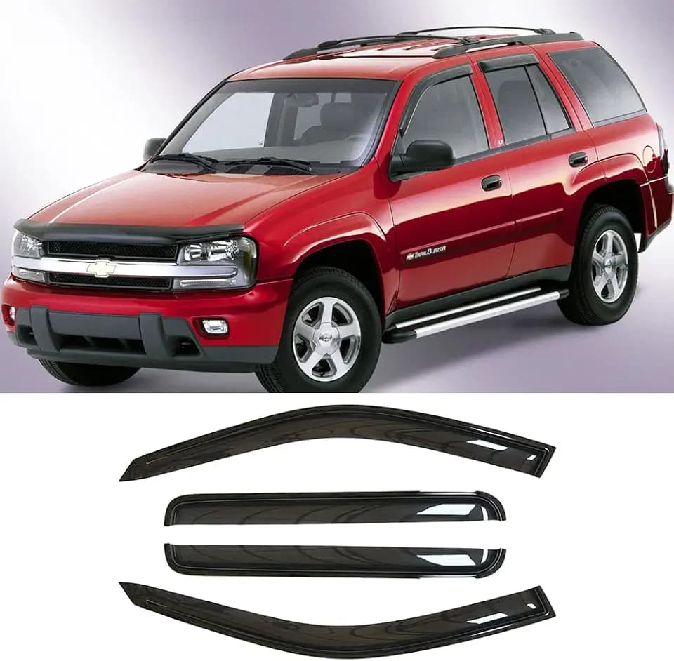 Window Visors fit 2002-2006 Chevry Trailblazer EXT/GMC Envoy XL 94240