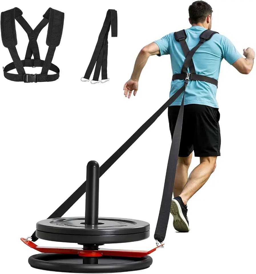 VEVOR Weight Sled,Workout Sled for Push-Pull Running & Strength Training