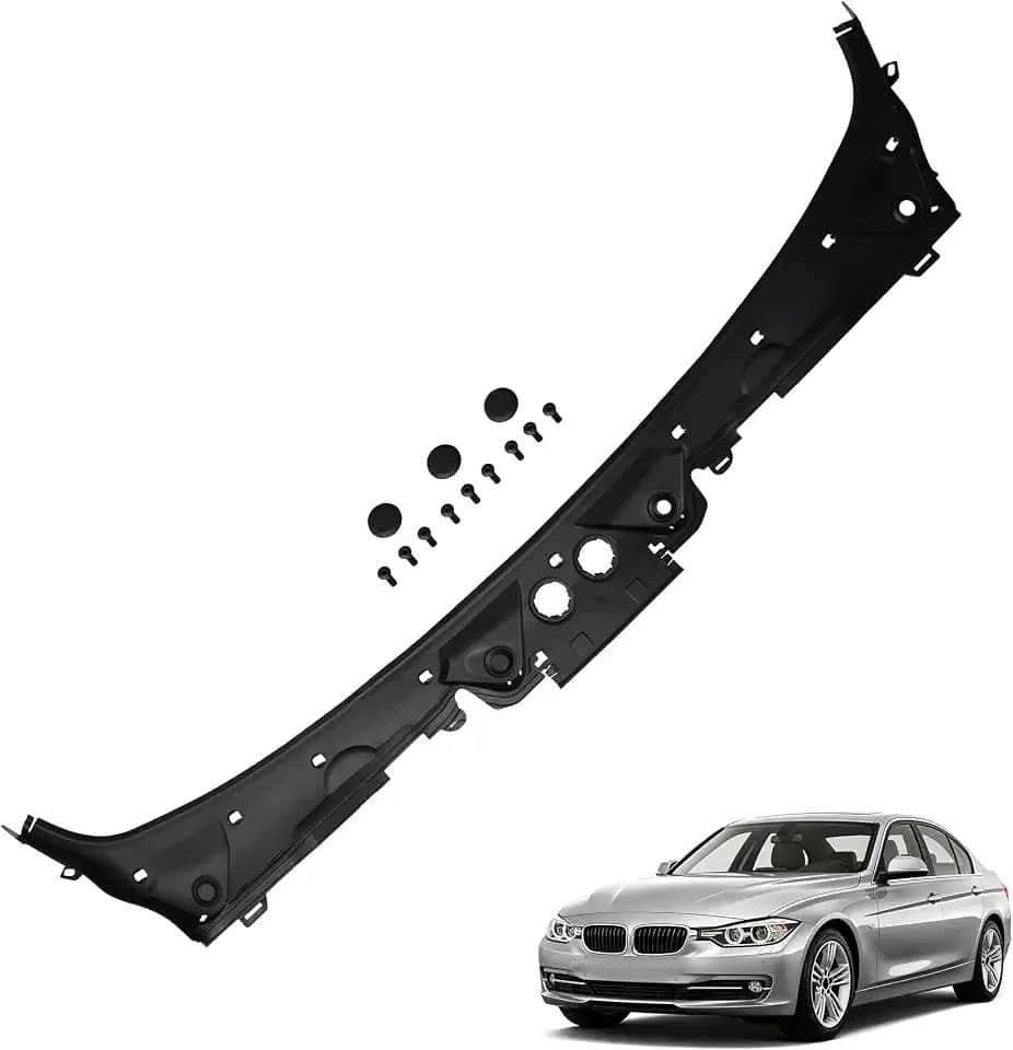 Front Windshield Wiper Cowl Cover Panel 51717258177 Compatible with BMW 328i 2012-2016, 328i xDrive 2013-2016, 335i 2012-2015, M3 2015-2018 Replace OE 51-71-7-258-177