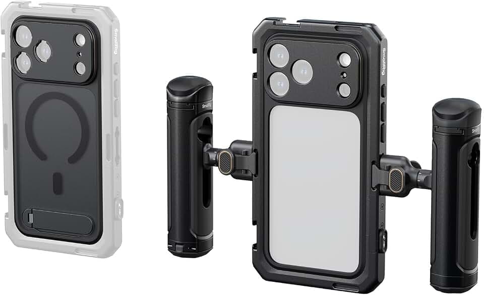 SMALLRIG Mobile Dual Handheld Kit für iPhone 17 Pro Max, Video Rig Kit 5541