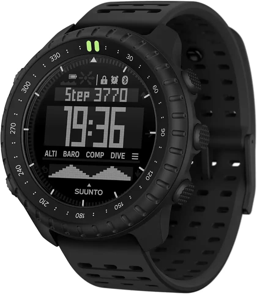 SUUNTO Core 2 Outdoor-Uhr, 10 ATM wasserdicht, 15 Mon. Akku