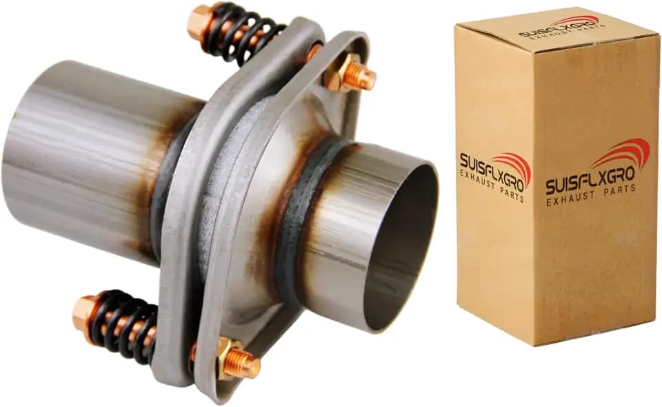 Exhaust Flex Spring Flanges 100% 409L Stainless, Spring Joint For Aftermarket (2.5"X6")