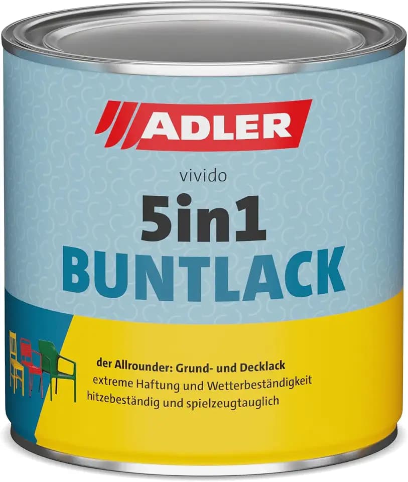 ADLER 5in1-Buntlack Matt RAL8011 Nussbraun 375ml