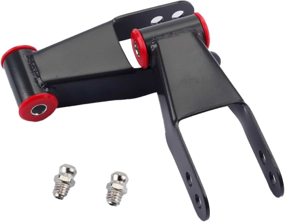 Dasbecan 2 Inch Suspension Rear Lowering Shackle Kit