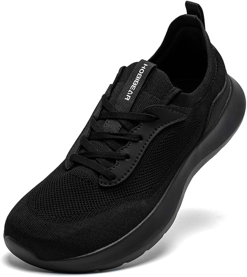 HOBIBEAR Wanderschuhe mit breiter Zehenpartie, extra breite Breite, Schlupfschuhe für Damen und Herren, ultraleicht, bequem