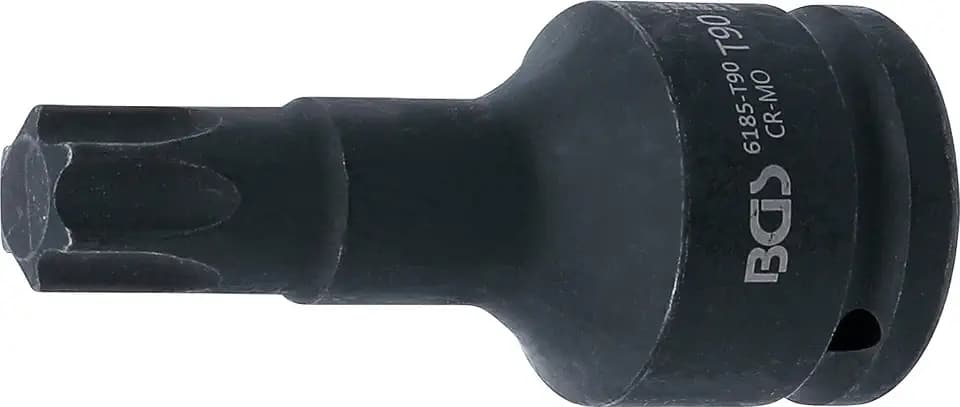 BGS 6185-T90 | Kraft-Bit-Einsatz | Länge 100 mm | T-Profil (für Torx) T90