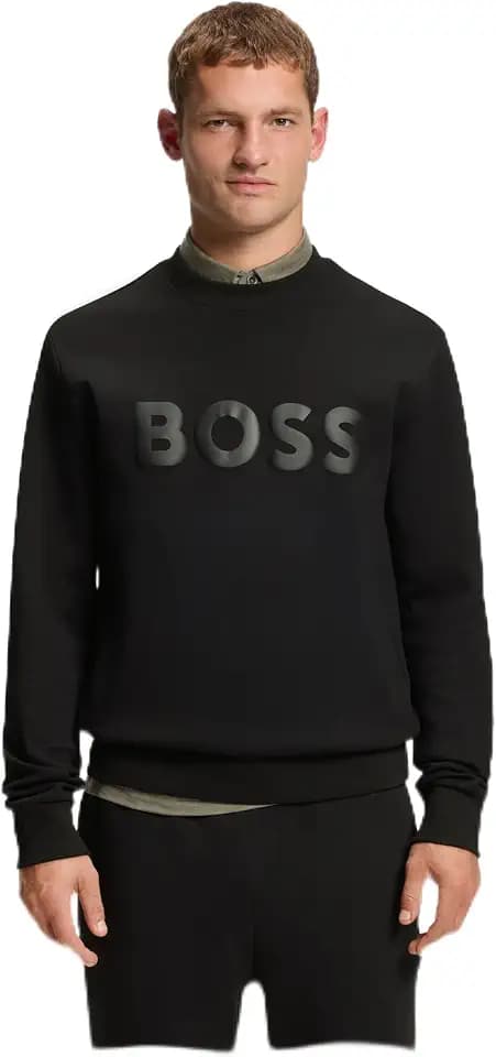 BOSS Herren Salbo 10256713 01 Sweatshirt (1er Pack)