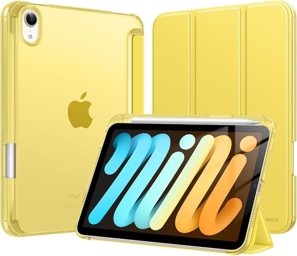 MoKo Hülle für iPad mini 7 (A17 Pro) 2024, iPad mini 6. Gen 2021 8,3 Zoll