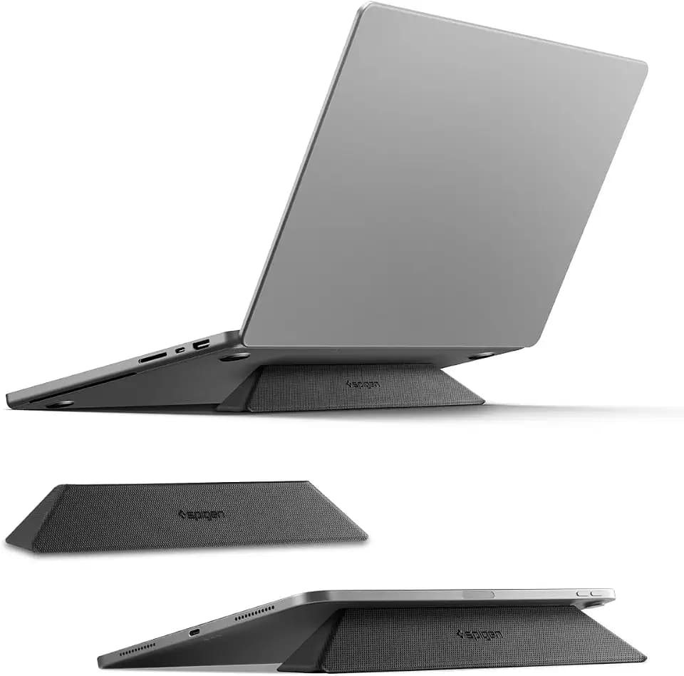 Spigen Slim Fold Portable Laptop Stand Keyboard Riser Foldable Portable