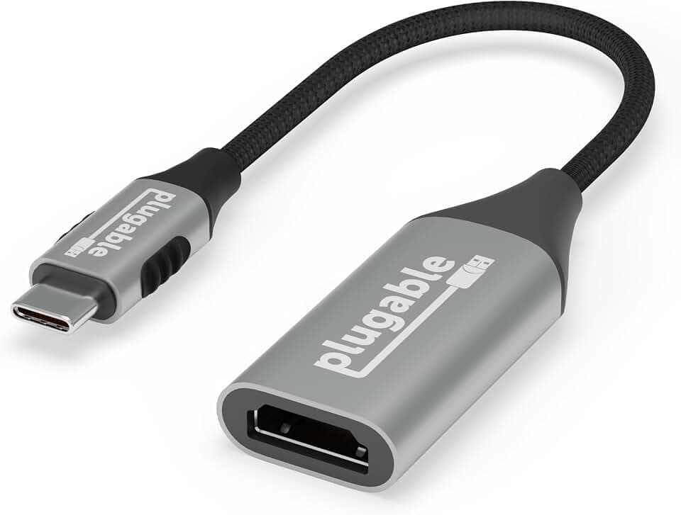 PLUGABLE HDMI/USB-C Audio Video Adapter - 7680 X 4320 Supported