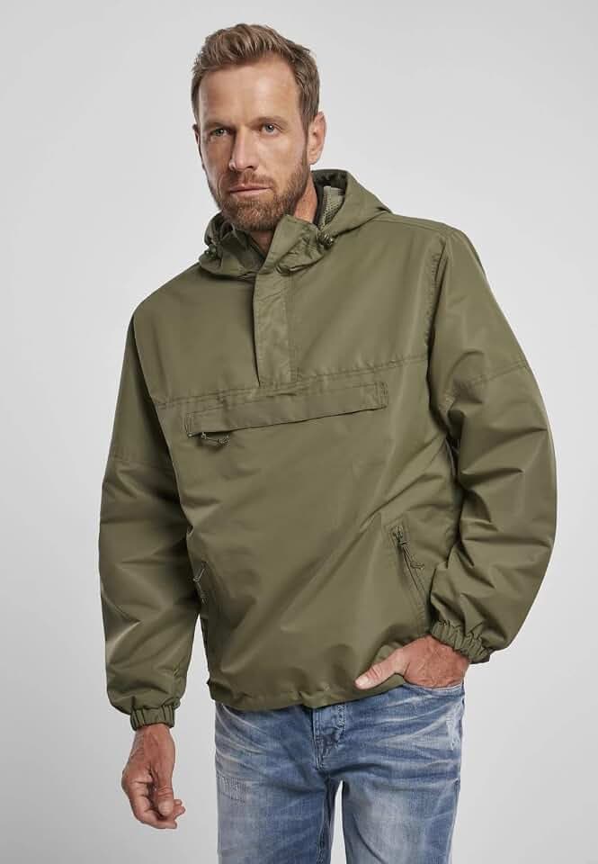 Brandit Summer Windbreaker, Regenjacke, Anorak, Trainingsjacke, Größe S bis 5XL