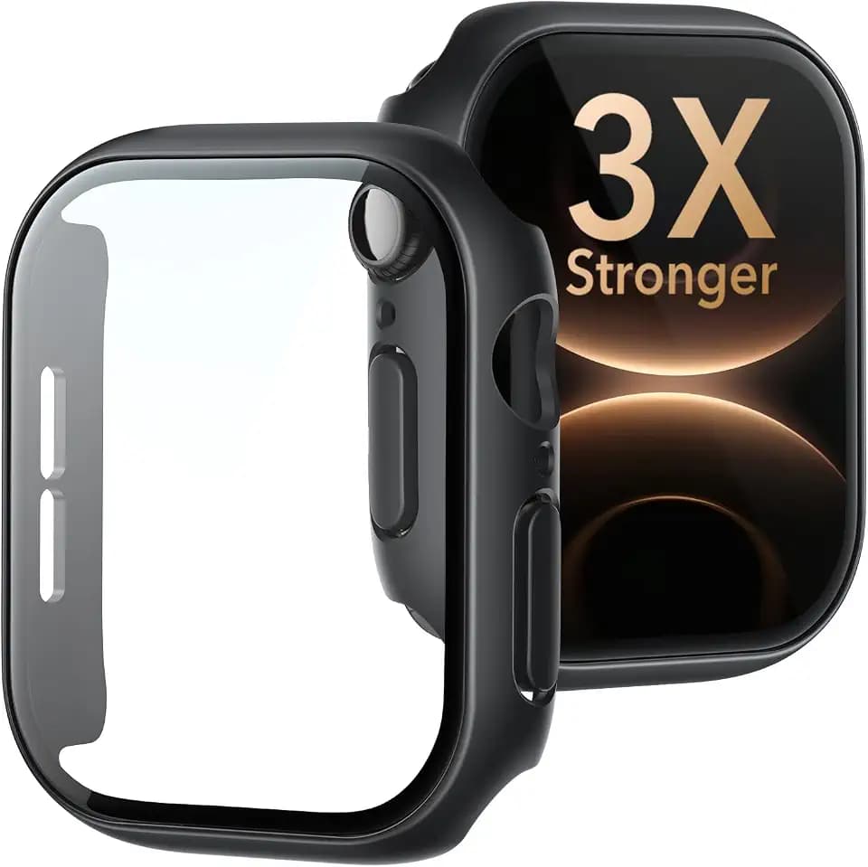 ESR Glass Case by Corning™ for Apple Watch Series 11 46 mm Screen Protector