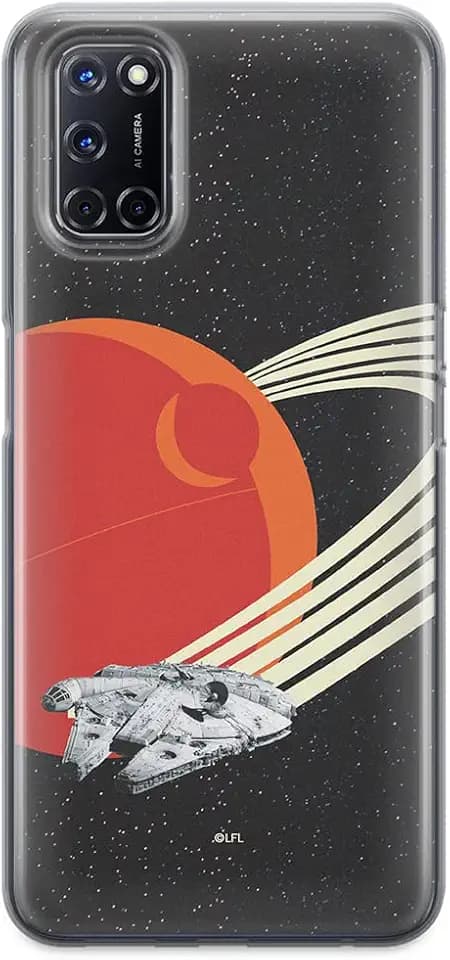 ERT GROUP Handyhülle für Oppo A92/ A72/ A52 Original und offiziell Lizenziertes Star Wars Muster 042 optimal an die Form des Handy angepasst, hülle aus TPU