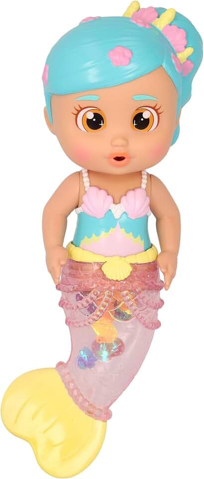 BLOOPIES Shimmer Mermaids Alice – Bade- und Wasserspielzeug zum Sammeln. Eine Meerjungfrau, die Wasser spritzt und Blasen Macht! - Geschenkspielzeug für Mädchen und Jungen ab 18 Monaten