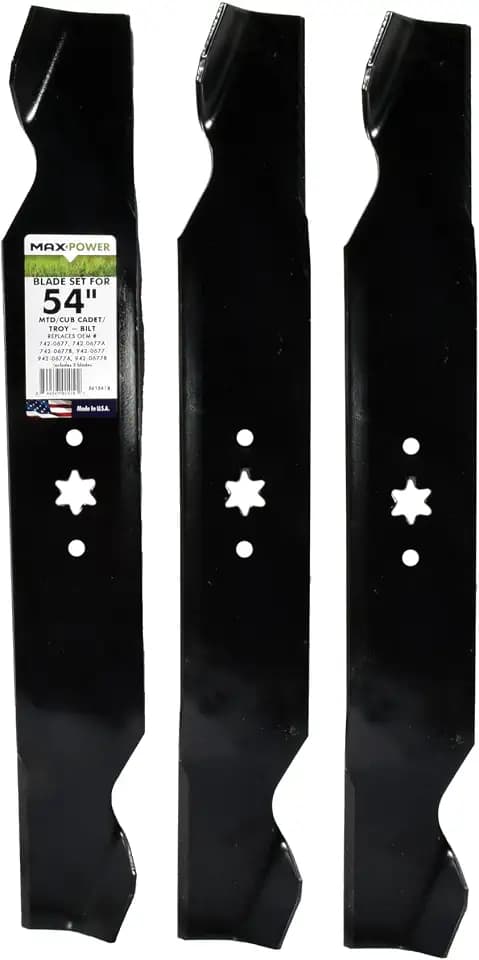 MaxPower 561541B USA MADE 3 Blade Set