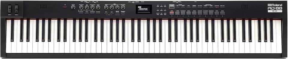 Roland RD-88 EX Stage Piano | 88-Tasten-Keyboard mit erweiterten Sounds & hoher Belastbarkeit | SuperNATURAL Technologie | ZEN-Core Engine mit über 3.000 internen Sounds
