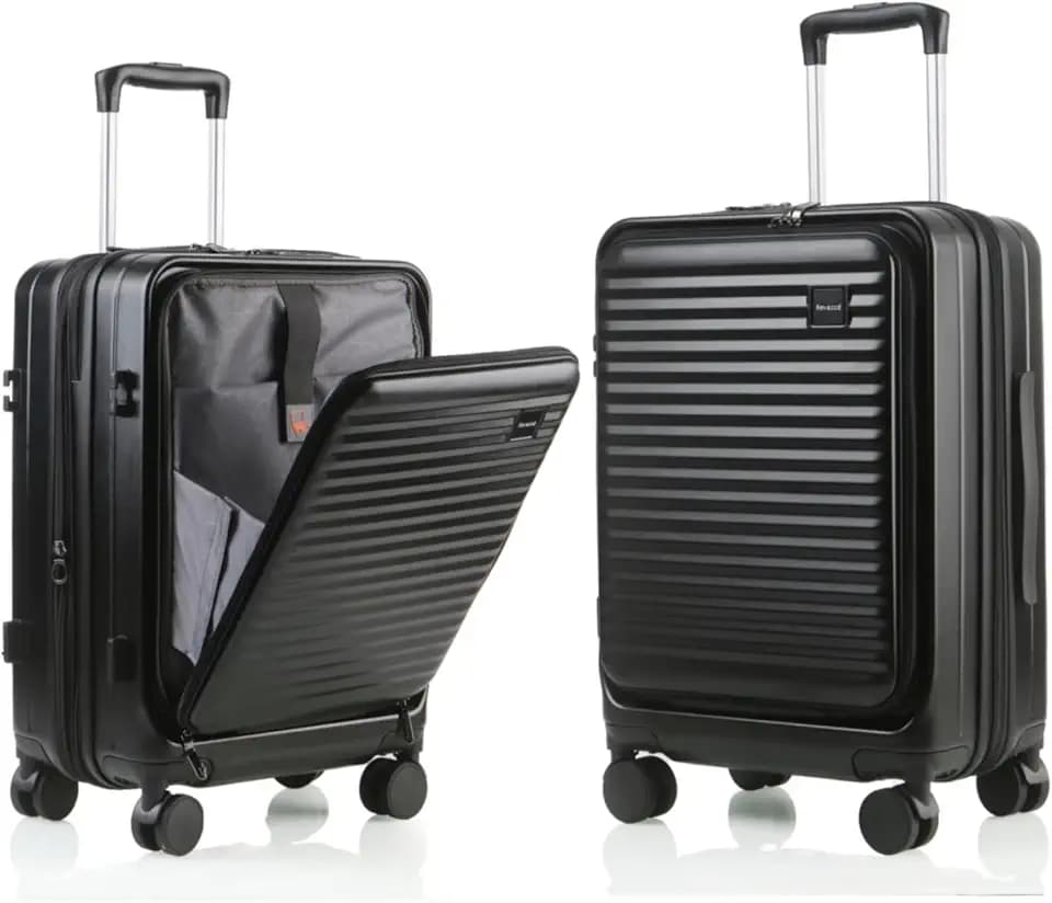 20 Inch Carry On Luggage, Hard shell Suitcases with Wheels