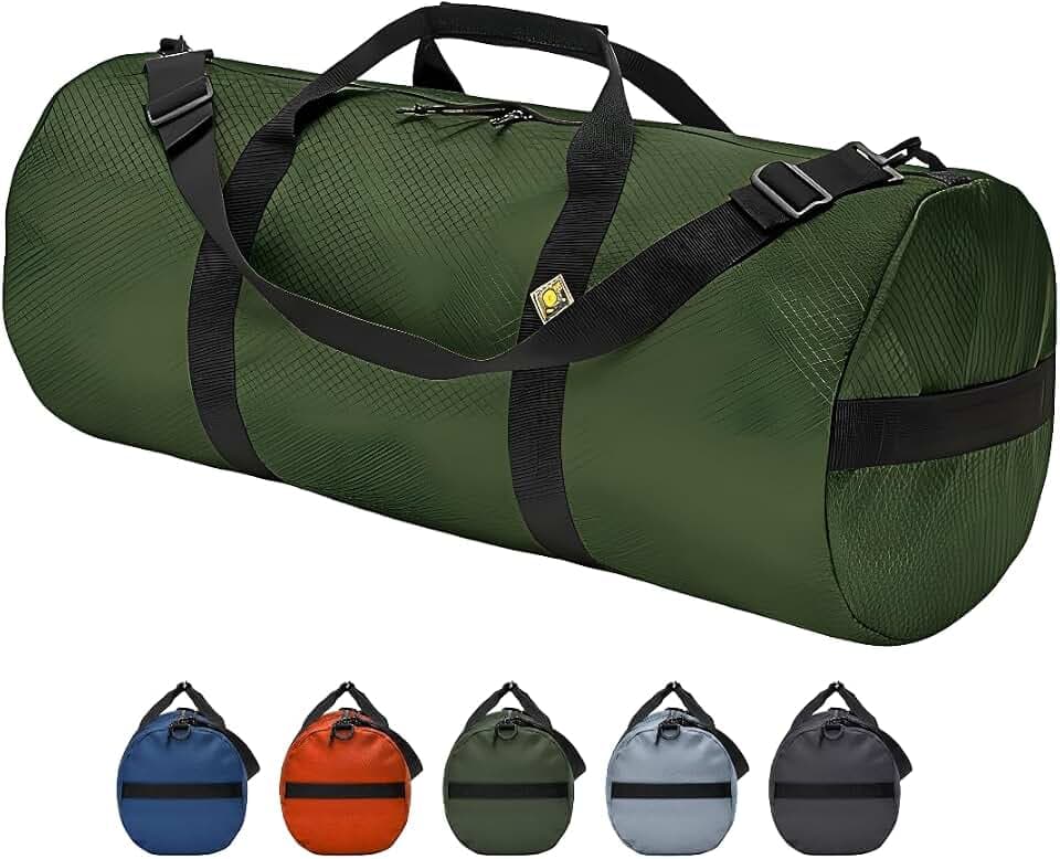 131L Expedition Heavy Duty Duffle Bag, Weatherproof Ripstop Travel Gear Bag