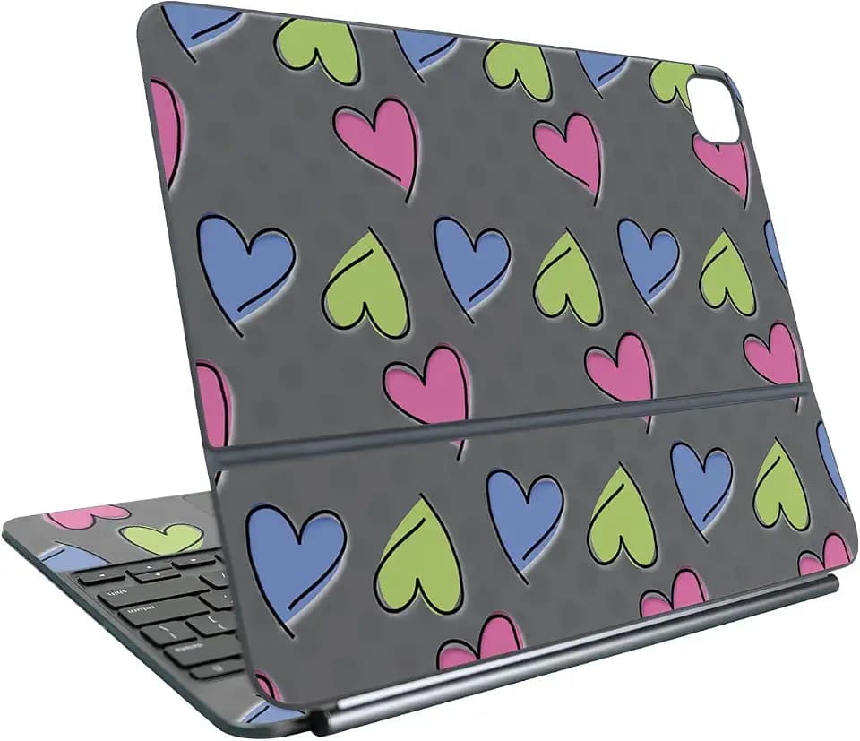 Keyboard Skin Compatible with Apple Magic Keyboard for iPad Pro 13" (M5) 2025 - Girly - Premium 3M Vinyl Protective Wrap Decal Cover - Easy to Apply | Crafted in The USA by MightySkins