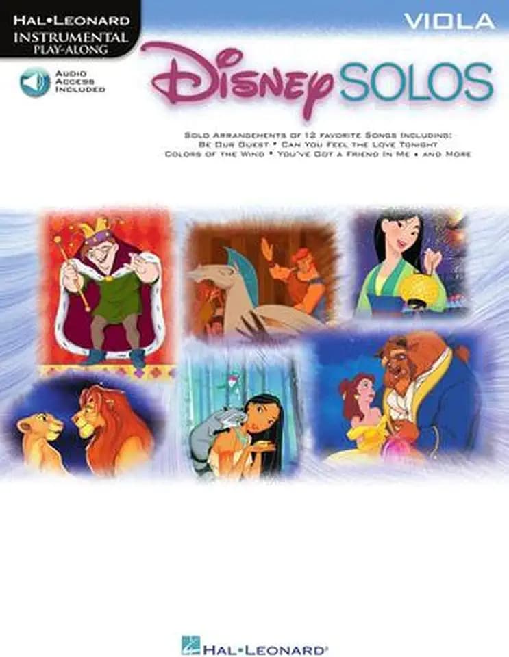 Disney Solos Viola Book/Cd: Noten, CD für Viola: For Viola