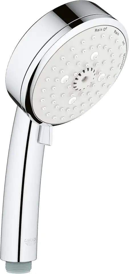 Grohe 27575002 Tempesta Cosmopolitan 100 Handbrause 4 Strahlarten, Chrom, Mit Wassersparfunktion