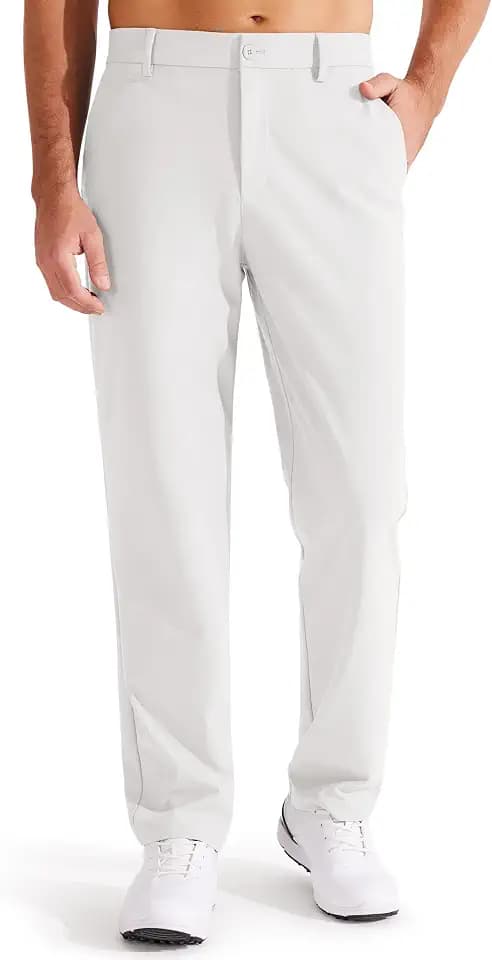 Libin Mens Golf Pants 29" 31" 33" Stretch Dress Pants Business Casual Work
