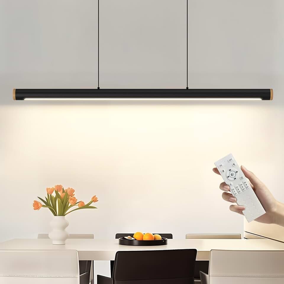 FANLG LED Pendelleuchte Esstisch 100cm/38W, Hängelampe Dimmbar 3000K-6000K